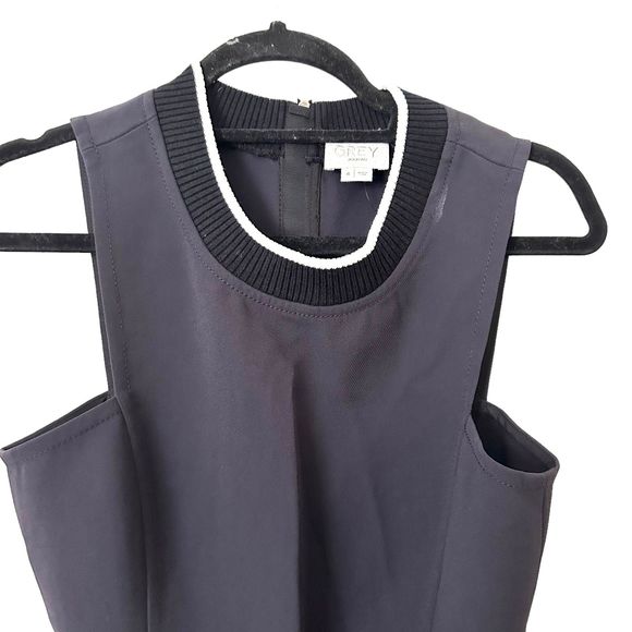 GREY JASON WU Belted‎ A-Line Dress NWOT Sz 4 - Picture 3 of 3